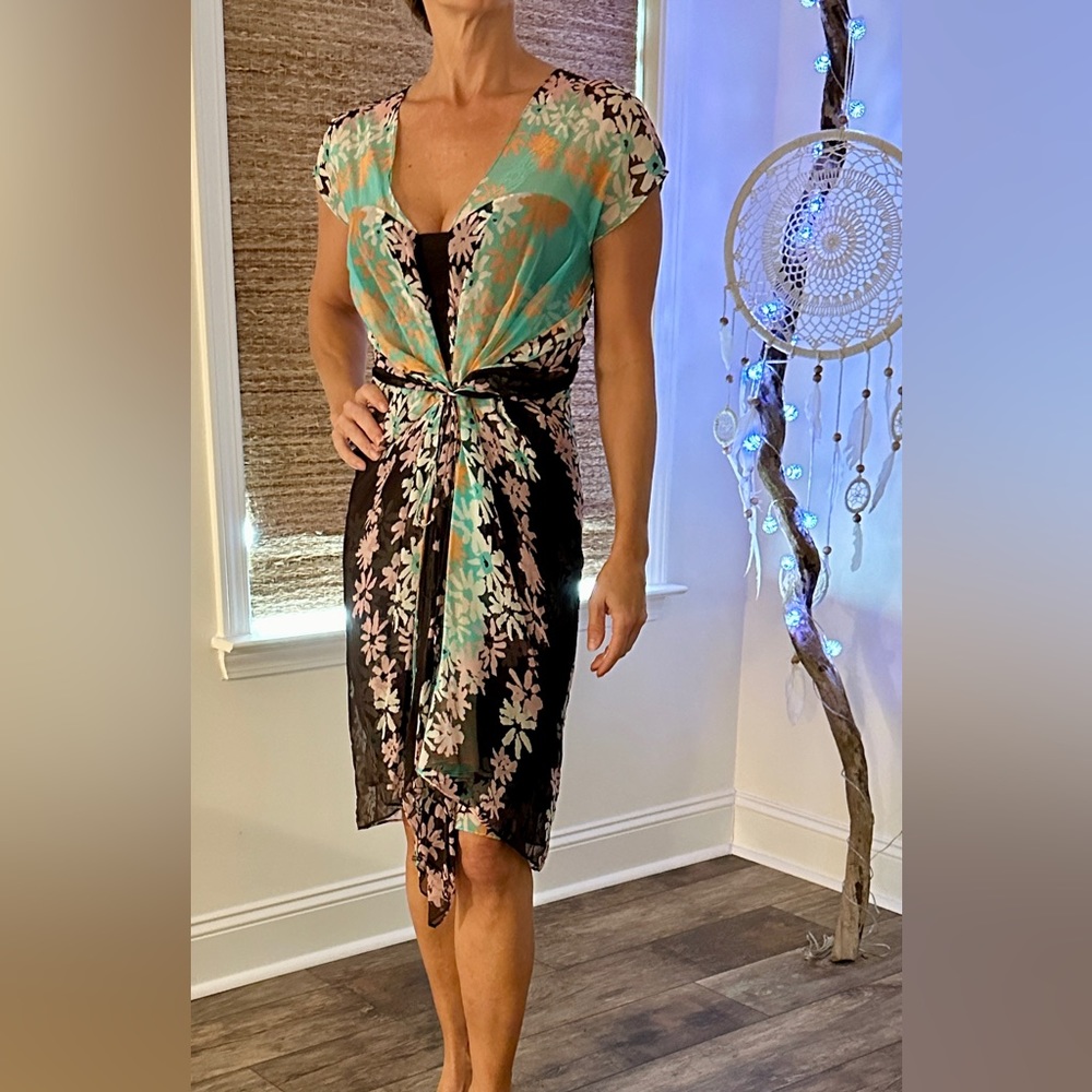 Diane von Furstenberg stunning Floral Dress